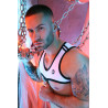 Breedwell Harnais court Tank Futura Blanc